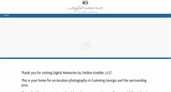 Desktop Screenshot of digitalmemoriesdk.com